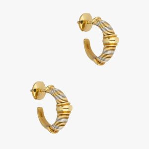 Earrings with diamonds