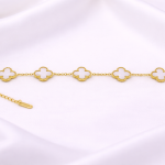 Ivory Clover Elegance Bracelet