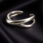 Infinity Flow Silver Ring