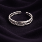 Linked Grace Silver Ring